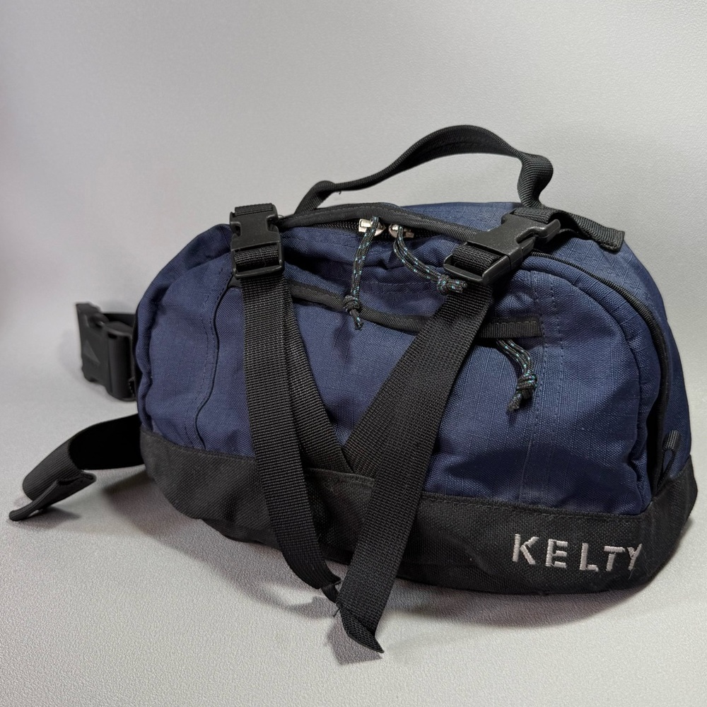 Kelty Blue "Blazer" Nylon Belt Bag Day Pack